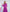 Beatrice Fuchsia Silk Long Sleeve Maxi Dress