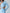 Aurora Sky-Blue Satin One-Shoulder Cut-Out Midi Dress