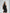 Beatrice Black Satin Scarf-Neck Backless Mini Dress