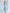 Chiara Sky-Blue Satin Strapless Sweetheart Draped Midi Dress