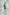 Beatrice Green Puff-Sleeve Mini Dress