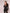Adriana Black Shawl-Lapel Two-Piece Suit