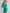 Beatrice Green Puff-Sleeve Mini Dress