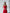 Chiara Red Satin Strapless Sweetheart Draped Midi Dress