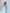 Aurora Sky-Blue Satin One-Shoulder Cut-Out Midi Dress