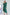 Beatrice Emerald Puff Sleeve Wrap Midi Dress