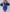 Beatrice Electric Blue Puff Sleeve Mini Prom Dress