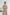 Adriana Beige Faux Silk Puffed Sleeve Maxi Dress
