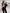 Aurora Black Cropped Blazer Two-Piece Crepe Suit