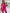 Adriana Crimson Regular-Fit Three-Piece Suit