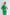 Fiamma Green One-Shoulder Bodycon Midi Dress