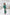 Eleonora Emerald Satin Long-Sleeve Maxi Dress