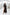 Adriana Black Thigh-Slit Maxi Dress