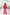 Ginevra Red Slit Sleeve Two-Piece Crepe Suit