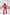 Ginevra Red Slit Sleeve Two-Piece Crepe Suit