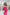 Aurora Crimson Puff Sleeve Satin Midi Dress