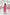 Francesca Crimson Square Neckline Crepe Midi Dress