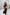 Francesca Black Square Neckline Crepe Midi Dress