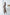 Adriana Mocha Puff Sleeve Satin Wrap Midi Dress