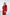 Adriana Red Puff Sleeve Satin Wrap Midi Dress