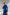 Aurora Navy High-Neck Side-Slit Midi Dress