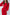 Aurora Red Backless Puff-Sleeve Midi Dress