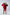 Aurora Red Backless Puff-Sleeve Midi Dress