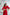 Red Backless Puff-Sleeve Midi Dress