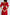 Red Backless Puff-Sleeve Midi Dress