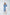 Aurora Sky-Blue Backless Puff Sleeve Midi Dress