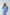 Aurora Sky-Blue Backless Puff Sleeve Midi Dress
