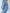 Aurora Sky-Blue Backless Puff Sleeve Midi Dress