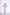 Beatrice Pink Off-the-Shoulder Belted Mini Dress