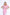 Beatrice Pink Off-the-Shoulder Belted Mini Dress
