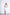 Beatrice Ivory Off-the-Shoulder Belted Mini Dress