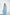 Beatrice Sky-Blue Sleeveless Crepe Diagonal Midi Dress
