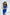 Adriana Blue Satin Slip Midi Dress