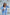 Adriana Sky-Blue Shawl Lapel Two-Piece Suit II