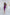 Fiamma Purple Satin V-Neck Slip Midi Dress