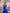 Lorenza Blue Satin Off-the-Shoulder High-Slit Maxi Dress