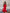 Aurora Red Sleeveless Ruffled-Hem Mini Dress