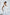 Mirella White Formal Linen Vest Two-Piece Palazzo Pants