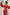 Aurora Red Puffed Sleeve Midi Prom Dress