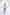 Aurora Tiffany-Blue Sweetheart Cut-Out Crepe Midi Dress