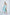 Aurora Tiffany-Blue Sweetheart Cut-Out Crepe Midi Dress