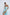 Aurora Tiffany-Blue Sweetheart Cut-Out Crepe Midi Dress