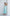 Aurora Tiffany-Blue Sweetheart Cut-Out Crepe Midi Dress