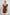 Fiamma Brown Square-Neck Puff-Sleeve Crepe Mini Dress