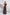 Ornella Brown Square-Neck Puff-Sleeve Chiffon Maxi Dress