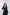 Adriana Black Faux Silk Puffed Sleeve Maxi Dress